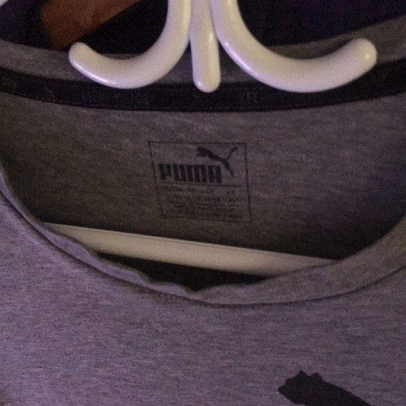 Puma Extra Dry Athletic Tee Grey with Black logo and trim 2 for 20! - Picture 3 of 5